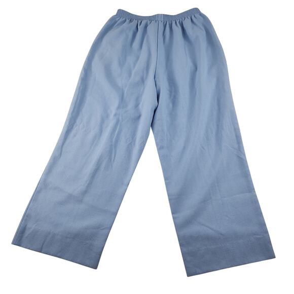 Alfred Dunner Pants Womens 12 Lot of 3 Gray Blue Purple Pull On Dress Elastic - Picture 5 of 16